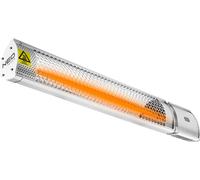 Radiateur infrarouge 2 niveaux 18m² 2000 W, IP55