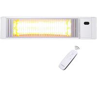Radiateur infrarouge d'extérieur - Terrasse, électrique - Plafond, télécommande | Radiateur infrarouge pour terrasse - Montage au plafond ou au mur, suspendu - Électrique, 2000 watts - 6 niveaux de ch
