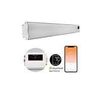 Blumfeldt Cosmic Beam Smart 2400W Chauffage Mural Infrarouge Blanc