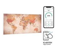 Klarstein Radiateur Infrarouge Mural Intelligent, Chauffage Infrarouge 700W, Panneau Chauffant Infrarouge, APP Mobile, Radiateur Electrique Extra Plat, Salle de Bain, Sans CO2, Faible Conso d'Energie