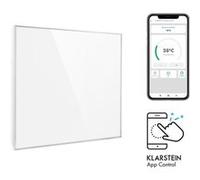 Klarstein Radiateur Infrarouge Mural Intelligent, Chauffage Infrarouge 360W, Panneau Chauffant Infrarouge, APP Mobile, Radiateur Electrique Extra Plat, Salle de Bain, Sans CO2, Faible Conso d'Energie