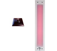 Radiateur infrarouge sans cadre MAX© ICE, avec régulateur icon eco1, pour sauna et cabine infrarouge. Radiateur à spectre complet (1 x 500W + régulateur)