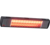 Radiateur infrarouge Term Short IP44 1500 watts anthracite