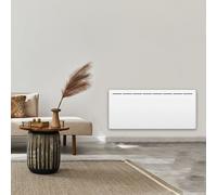 Radiateur ?lectrique ? inertie TANA Blanc Fonte 2000W