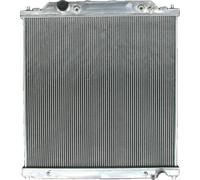 Radiateur, matériau aluminium, adapté à Ford 60L 2003-2007, capacité de refroidissement accrue, réservoirs soudés TIG, bouchon de radiateur inclus