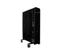 Radiateur mobile bain d'huile CosyOil 2000W - façade verre trempé - Voltman