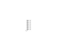 Radiateur Mural 500 x 1200 Chrome avec Chauffe-eau 900W