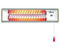 NIKLAS - Reglette infrarouge quartz 1200W chauffage mural intérieur et extérieur