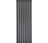 Radiateur Plat à 1 Colonne 1600 x 560 mm en Acier Gris Anthracite Verticale
