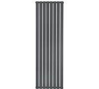 Radiateur Plat à 1 Colonne 1800 x 560 mm en Acier Gris Anthracite Verticale Anthracite