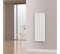 Radiateur plat 'Nore' Blanc 120x45cm Double couche 1140W