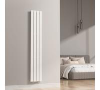 Radiateur plat 'Nore' blanc 180x30cm monocouche 598W