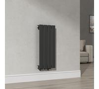 Radiateur plat 'Nore' noir 60x30cm monocouche 249W