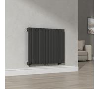 Radiateur plat 'Nore' noir 60x80cm monocouche 616W