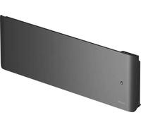 Radiateur plinthe 2en1 surfacique et fonte - EVOLUTION - gris - 1000W - 102,2x32,8x12,1 cm - programmable - détection fenêtre et présence