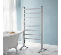 Radiateur porte-serviettes électrique 8 barres pour salle de bain alliage - Plata Aleación de Aluminio 53 x 35 x 90 cm Ref