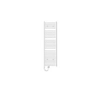 radiateur porte serviettes mural radiateur sèche-serviettes coudé 500 x 1800 mm blanc électrique 900w