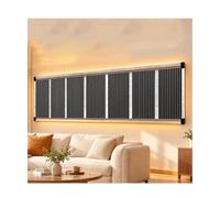 Radiateur Rayonnant Silencieux Graphene Sans Ventilateur | Chauffage 3 Secondes, Silencieux, Fin et Mural, Chambre et Bureau(50x50cm)