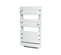 Radiateur sèche-serviette 750W + soufflerie 1000W - Cintré à lames plates