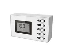 Voltman Sèche-serviettes VOM540024 – 500 W – Barres plates – Programmable – Écran LCD rétro éclairé