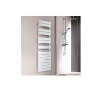 Radiateur sèche-serviettes à eau chaude FASSANE SPA symétrique blanc 411W chauffage central - - FAS-082-050