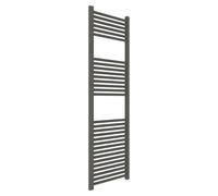 Radiateur sèche-serviettes avec motif en relief, dimensions 500x1500 mm, espacement 450 mm
