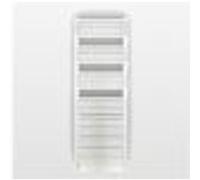 Radiateur sèche-serviettes CALA - chauffage central - LN - Chauffage central - LN -Puissance: 378W - H 721 mm - L 496 mm - Blanc Blanc G
