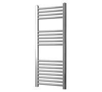 Radiateur sèche-serviettes, chromé, 400x1000 mm, avec chauffage, en cuivre