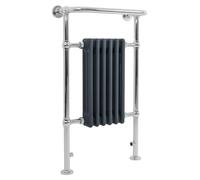 Radiateur sèche-serviettes classique – 950 mm x 570 mm – Gris anthracite