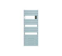 Radiateur sèche-serviettes connecté Adelis avec soufflerie 1500W Vert d'eau - - 861554