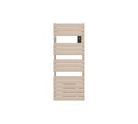 Radiateur sèche-serviettes connecté Adelis avec soufflerie 1750W Beige - - 861647
