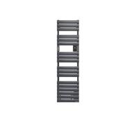 Radiateur sèche-serviettes connecté Adelis étroit 750W Graphite - - 861930