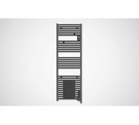 Radiateur sèche-serviettes connecté Doris avec soufflerie 2000W Anthracite - - 851227