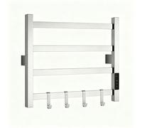Radiateur sèche-serviettes connecté Wi-Fi, compatible avec l'application Tuya, dimensions 43x50 cm