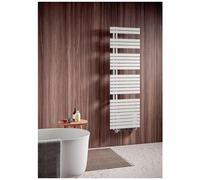 Radiateur sèche-serviettes électrique avec soufflant Soul Booster 750W - blanc - collecteurs à gauche IRSAP