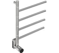 Radiateur sèche-serviettes électrique - chrome - 60 Watt, 58x41x13 cm