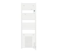 Radiateur sèche-serviettes électrique DORIS Digital avec soufflerie 1500W Blanc - ATLANTIC - 851127