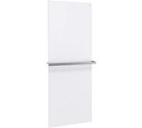 Radiateur sèche-serviettes électrique Zehnder fina design ZFF21650B500000 FIFE-130-050/D, 1300 x 500 mm, noir signalisation, RAL 9017