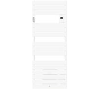 Radiateur sèche-serviettes Riviera 2 avec soufflerie, Blanc brillant, 1500 W, Standard - THERMOR - 498218