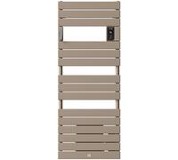 Radiateur sèche-serviettes Riviera 2 avec soufflerie, Brun sable, 1750 W, Standard - THERMOR - 498607
