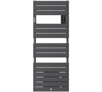 Radiateur sèche-serviettes Riviera 2 avec soufflerie, Gris menhir, 1750 W, Standard - THERMOR - 498608
