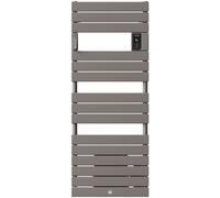 Radiateur sèche-serviettes Riviera 2 avec soufflerie, Gris roche, 1750 W, Standard - THERMOR - 498611