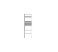 ECD Germany Radiateur Sèche-Serviettes Sahara - 400 x 1200 mm - Chrome - Connexion Latéral - sans Kit de Raccordement - Forme Droite - avec Kit de Montage Mural - Sèche Serviette pour Salle de Bain