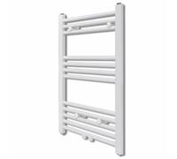 vidaXL Radiateur sèche-serviettes eau chaude droit 500x764 mm
