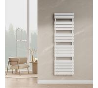 Radiateur sèche-serviettes 'Voss' blanc 160x50cm lamelles