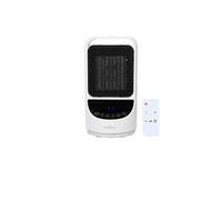 Nedis HTFA22WTW | Radiateur soufflant céramique PTC connecté | Wi-Fi SmartLife | 1500 W | 2 niveaux de chauffe | Affichage température 10-49 °C | Compatible Alexa & Google | Blanc