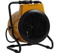 Radiateur soufflant 3 kW 230 V, débit d'air de 510 m³/h, câble de 1,8 m, thermostat, protection contre la surchauffe