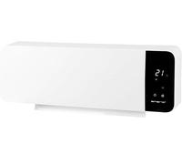 Radiateur soufflant à baguettes chauffantes | 2000W | Programmateur hebdomadaire réglable | Élément chauffant PTC (céramique) | 2 niveaux de chauffage | Thermostat réglable | Détection d'ouverture de