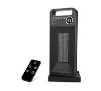 Radiateur soufflant céramique 2000W à économie d'énergie, chauffage électrique avec télécommande et minuterie, appareil de chauffage électrique, protection contre la surchauffe (2000D)
