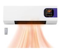 Radiateur soufflant - Céramique - 2000W - Salle de bain - Protection IP21 - Thermostat ajustable